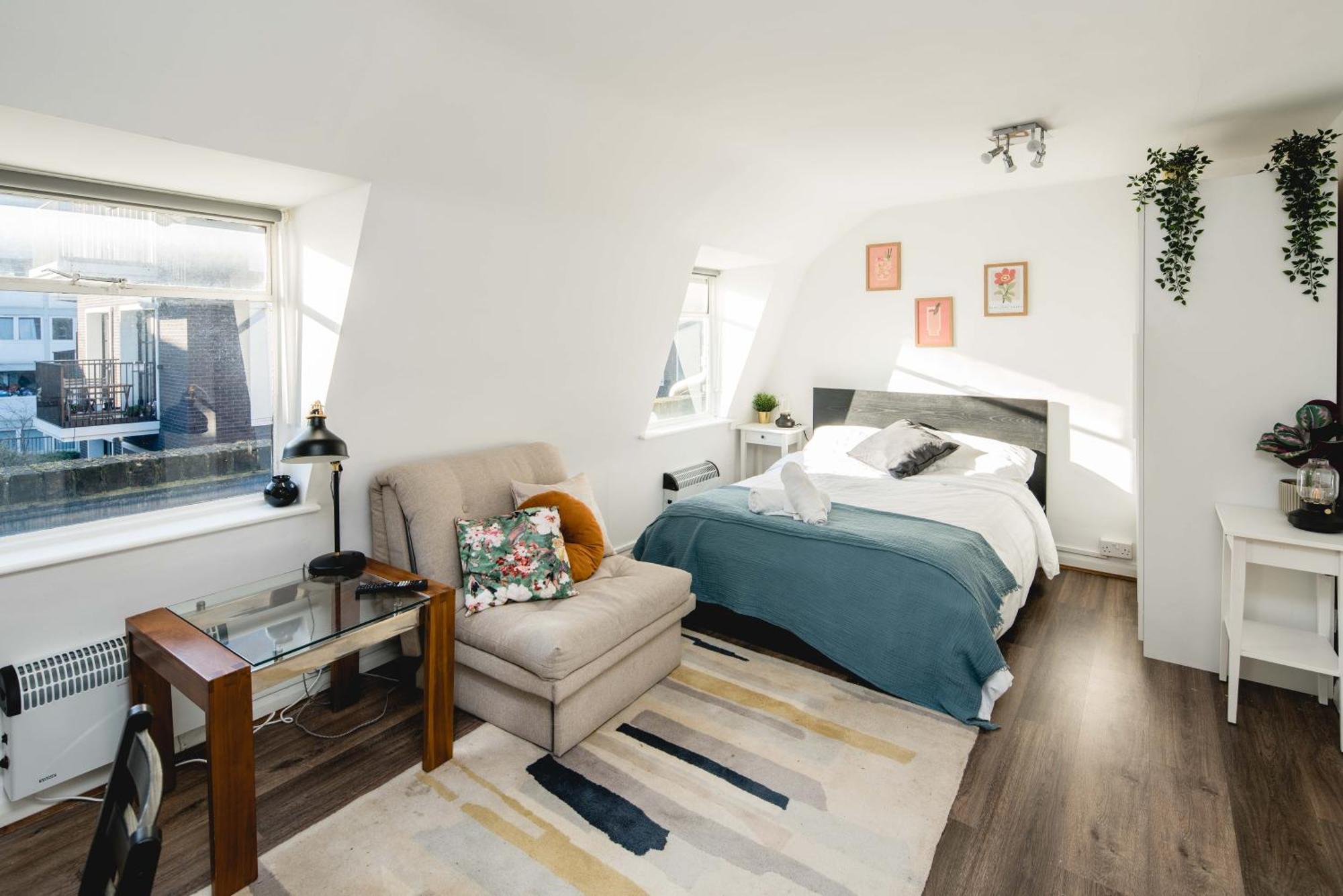 Bright Fitzrovia Studio Лондон Экстерьер фото